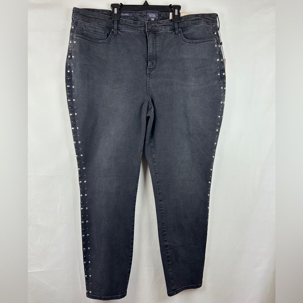 NYDJ new women’s Ami skinny jeans with beads size 20W